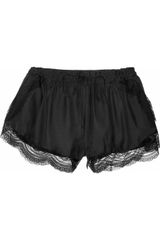 Lover Silk and Lace Shorts