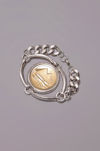  Horsebit Bracelet - White Gold 