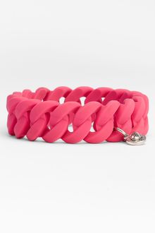 Marc By Marc Jacobs Rubber Turnlock Stretch Bracelet - Lyst