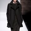 Max Mara Fall 2012 Double Breasted Wool Military Style Coat With Pockets In Dark Grey in Black - Lyst