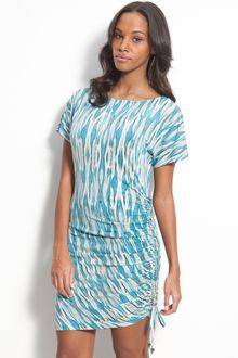 Michael by Michael Kors Jersey Dress with Lace-up Side - Lyst