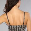 Free People The Daisy Mesh Crop Top  in Gray (charcoal) - Lyst