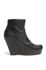Rick Owens Wedge Ankle Boot