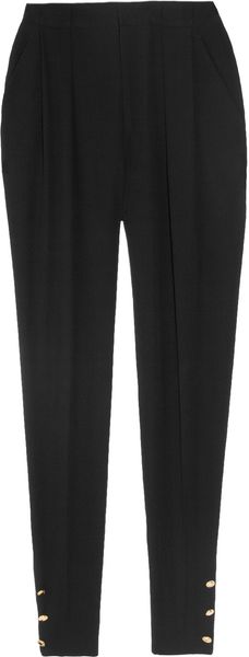 Gucci High-waisted Crepe Pants - Lyst