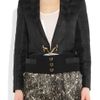 Gucci Silkfaille Ottoman Jacket in Black - Lyst
