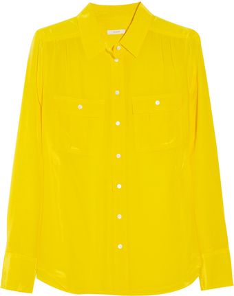 J.Crew Blythe Silk Blouse - Lyst