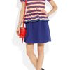 Marc By Marc Jacobs Flavin Striped Stretchcotton Top in Blue (multicolored) - Lyst