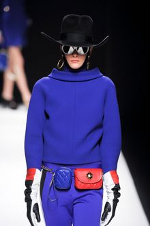Moschino Fall 2012 Flat Front Wool Jacket  - Lyst