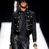 Moschino Fall 2012 Button Detail Wool Jacket  in Black - Lyst