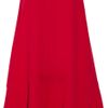 Valentino Strapless Silkcady Dress in Red - Lyst