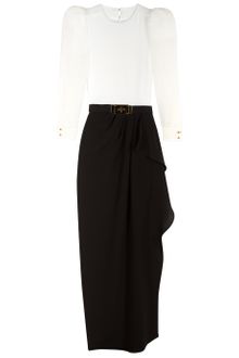 Alessandra Rich Lace and Organza Gown - Lyst