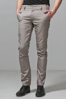 Cheap Monday Slim Chino Grey/brown - Lyst