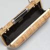 Diane Von Furstenberg Cork Tonda Clutch in Beige (turquoise) - Lyst