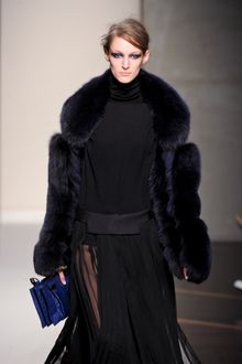Gianfranco Ferré Fall 2012 Black Turtleneck Top  - Lyst
