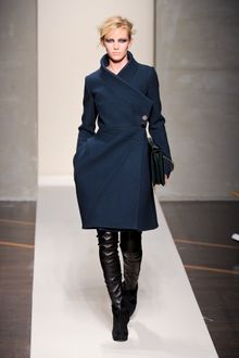 Gianfranco Ferré Fall 2012 Scrunched Leather Leggings  - Lyst