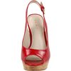 Nine West Nine West Womens Bigspender Slingback Sandal in Red (red patent synthetic) - Lyst