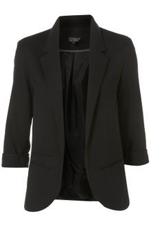 Topshop Ponte Boyfriend Blazer - Lyst