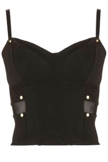 Topshop Stud Detail Bralet - Lyst
