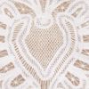 Alexander Mcqueen Crochetembroidered Silkorganza Dress in Pink (blush) - Lyst