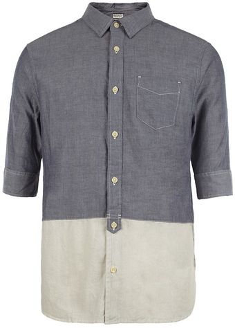 AllSaints Bayou Half Sleeved Shirt - Lyst
