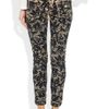 Dolce & Gabbana Laceprint Lowrise Skinny Jeans in Black - Lyst