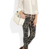 Dolce & Gabbana Laceprint Lowrise Skinny Jeans in Black - Lyst