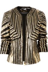 Gucci Striped Python Jacket