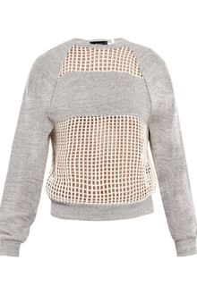 Isabel Marant Elise Mesh Panel Top - Lyst
