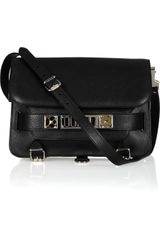 Proenza Schouler Classic Textured-leather Shoulder Bag