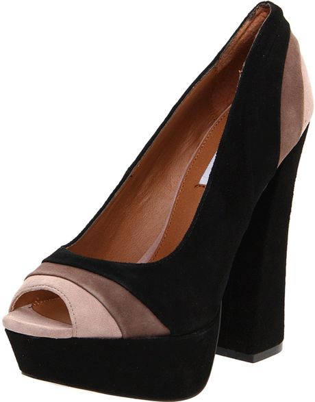 Steve Madden Steve Madden Womens Gaayle Platform Pump in Black (black multi) - Lyst