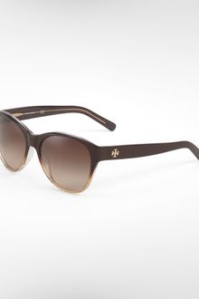 Tory Burch Rounded Cat Eye Sunglasses - Lyst