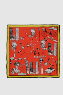 DSquared2 Square Scarf - Lyst