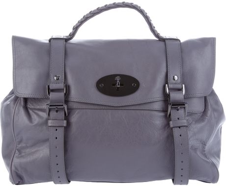 Mulberry Alexa Tote in Gray (grey) - Lyst