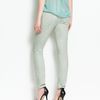 Zara Slim Pop Fabric Trousers in Red - Lyst