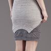 3.1 Phillip Lim Skirt with Tie in Gray (grey) - Lyst