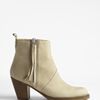 Acne Dusty Beige Pistol Short Boots in Beige - Lyst