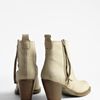 Acne Dusty Beige Pistol Short Boots in Beige - Lyst