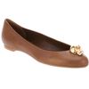 Alexander Mcqueen Skull Ballet Pump in Brown - Lyst