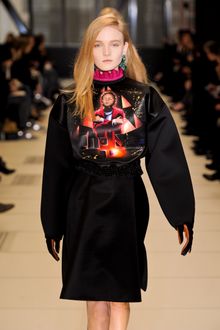 Balenciaga Fall 2012 Sculptural Padded Sweater - Lyst
