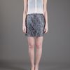 Balenciaga Silk Skirt in Black - Lyst