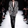 Balmain Fall 2012 Skinny Full Length Leather Pants In Black  in Black - Lyst