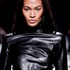 Balmain Leather Turtleneck Top in Black - Lyst