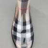 Burberry Checked Rubber Boot in Brown - Lyst