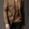 Burberry Stretch Cotton Military Jacket in Brown for Men (military khaki) - Lyst