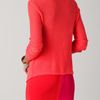 Cut25 Wrap Front Sweater in Pink (coral) - Lyst