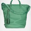 Diane Von Furstenberg Drew Bucket Leather Tote in Green (jade) - Lyst