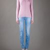 Dolce & Gabbana Ribbed Cardigan in Pink - Lyst