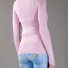 Dolce & Gabbana Ribbed Cardigan in Pink - Lyst