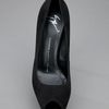 Giuseppe Zanotti Peep Toe Platform in Black - Lyst