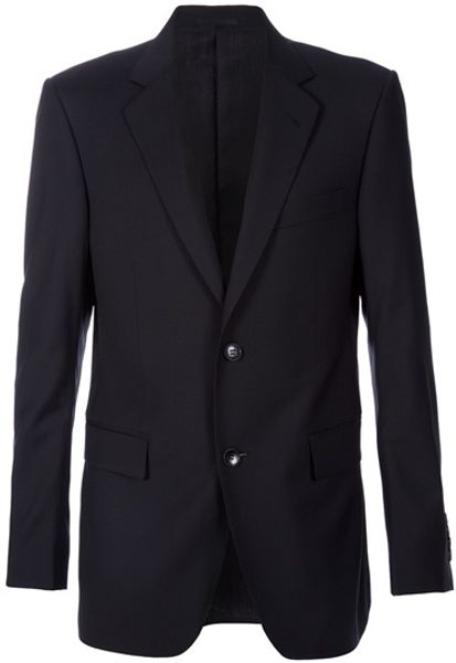 Gucci Wool Suit in Black for Men - Lyst